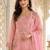 Women Floral Embroidered Regular Thread Work Kurta with Trousers & With Dupatta