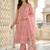 Women Floral Embroidered Regular Thread Work Kurta with Trousers & With Dupatta
