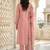 Women Floral Embroidered Regular Thread Work Kurta with Trousers & With Dupatta