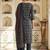 Women Ethnic Motifs Printed Regular Pure Cotton Kurta with Trousers & With Dupatta