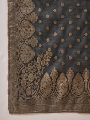 Women Ethnic Motifs Regular Kurta with Trousers & With Dupatta 5