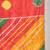Women Leheriya Dyed Regular Thread Work Kurta with Trousers & With Dupatta
