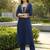 Women Regular Thread Work Kurta with Trousers