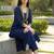 Women Regular Thread Work Kurta with Trousers