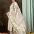 Women Floral Printed Regular Thread Work Kurta with Trousers & With Dupatta