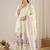 Women Floral Printed Regular Pure Cotton Kurta with Trousers & With Dupatta