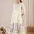 Women Floral Printed Regular Pure Cotton Kurta with Trousers & With Dupatta
