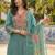 Women Floral Embroidered Regular Thread Work Pure Cotton Kurta with Trousers & With Dupatta