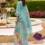 Women Floral Embroidered Regular Thread Work Pure Cotton Kurta with Trousers & With Dupatta