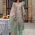 Women Floral Printed Regular Linen Kurta with Trousers & With Dupatta
