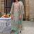 Women Floral Printed Regular Linen Kurta with Trousers & With Dupatta