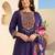 Women Floral Embroidered Regular Thread Work Kurta with Trousers & With Dupatta