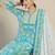Women Floral Printed Regular Mirror Work Pure Cotton Kurta with Trousers & With Dupatta