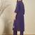Women Ethnic Motifs Embroidered Panelled Thread Work Pure Cotton Kurta with Trousers
