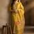 Floral Embroidered Thread Work Straight Kurta With Trousers & Dupatta