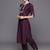 Floral Embroidered Regular Thread Work Kurta with Trousers & With Dupatta