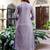Floral Printed Panelled V-Neck Pure Cotton Kurta With Trousers & Dupatta