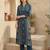 Ethnic Motif Printed Pure Cotton Straight Kurta & Trousers