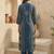 Ethnic Motif Printed Pure Cotton Straight Kurta & Trousers