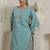 Women Floral Embroidered Kurta with Trousers