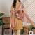 Women Floral Printed Cotton Kurta with Trousers & Dupatta