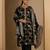 Floral Woven Design Straight Kurta With Trousers & Dupatta
