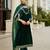 Women Ethnic Motifs Embroidered Regular Velvet Kurta with Trousers & Dupatta