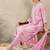 Women Floral Printed Pure Cotton A-Line Kurta with Trouser & Dupatta