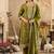 Ethnic Motifs Embroidered Regular Sequinned Kurta with Trousers & Dupatta