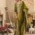 Ethnic Motifs Embroidered Regular Sequinned Kurta with Trousers & Dupatta