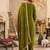 Ethnic Motifs Embroidered Regular Sequinned Kurta with Trousers & Dupatta