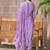 Women Floral Embroidered Regular Thread Work Kurta with Trousers & Dupatta