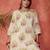 Women Floral Printed Cotton Kurta with Trousers