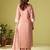 Women Ethnic Motifs Embroidered Thread Work Kurta with Trousers & Dupatta