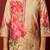 Floral Printed Notch-Neck Straight Kurta With Trousers And Dupatta