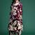 Plus Size Floral Printed Kurta with Trousers & Dupatta