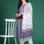 Floral Printed Pure Cotton Kurta with Trousers & With Dupatta