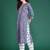 Floral Printed Pure Cotton Kurta with Trousers & With Dupatta