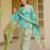 Blue Digital Print Work Cotton Salwar Suit