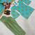 Blue Digital Print Work Cotton Salwar Suit