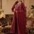 Women Ethnic Motifs Printed Panelled Sequinned Kurta with Trousers & With Dupatta