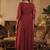 Women Ethnic Motifs Printed Panelled Sequinned Kurta with Trousers & With Dupatta