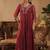 Women Ethnic Motifs Printed Panelled Sequinned Kurta with Trousers & With Dupatta