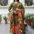 Women Floral Panelled Thread Work Pure Cotton Kurta with Trousers & With Dupatta