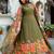 Women Floral Panelled Thread Work Pure Cotton Kurta with Trousers & With Dupatta