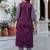 Women Ethnic Motifs Printed Regular Pure Cotton Kurta with Trousers & With Dupatta