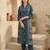 Women Ethnic Motifs Printed Regular Pure Cotton Kurta with Trousers