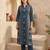 Women Ethnic Motifs Printed Regular Pure Cotton Kurta with Trousers