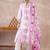 Women Dyed Regular Pure Cotton Kurta with Trousers & With Dupatta