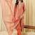 Women Ethnic Motifs Regular Thread Work Kurta with Trousers & With Dupatta